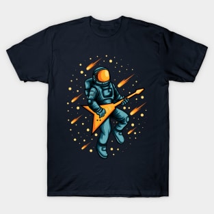 Astronaut playing guitar T-Shirt